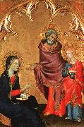 Simone Martini Christ Discovered in the Temple France oil painting artist